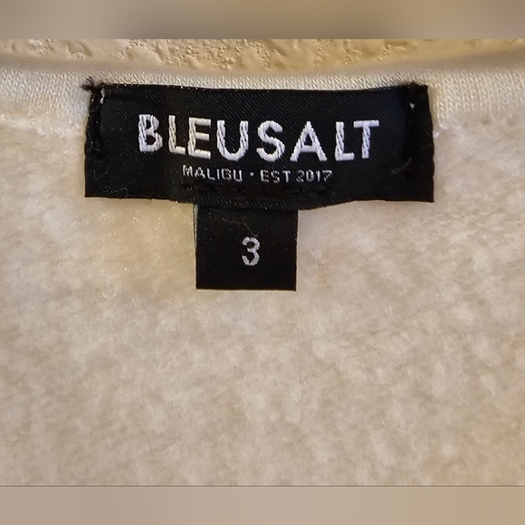 Bleusalt Tank Top Size 3 M-L in Unbleached Excellent Condition - Picture 2 of 4